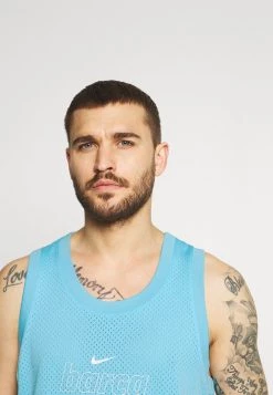 Nike Performance Herren FC BARCELONA TANK KNIT - Vereinsmannschaften - Lagoon Pulse/white -Angebote Nike Store 5a776d4e80ac49508659618509ad9b66