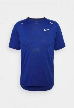 Nike Performance Herren TECHKNIT ULTRA - T-Shirt Print - Obsidian/game Royal