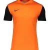 Nike Performance Herren TIEMPO PRE - Sport T-shirt - Orangeschwarz