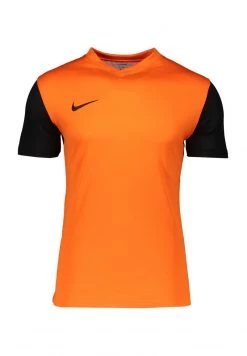 Nike Performance Herren TIEMPO PRE - Sport T-shirt - Orangeschwarz