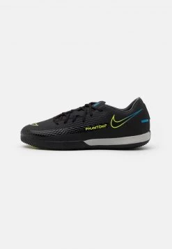 Nike Performance Herren PHANTOM GT ACADEMY IC - Fußballschuh Halle - Black/cyber/light Photo Blue