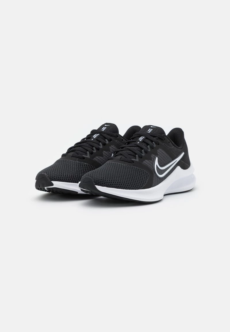 Nike Performance Damen DOWNSHIFTER 11 - Laufschuh Stabilität - Black/white/dark Smoke Grey 2 Nike Performance Damen DOWNSHIFTER 11 - Laufschuh Stabilität - Black/white/dark Smoke Grey – Bild 2