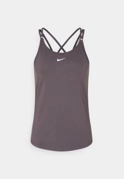 Nike Performance Damen ONE LUXE - Top - Violet Ore/reflective Silver