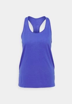 Nike Performance Damen YOGA LAYER TANK - Sport T-shirt - Lapis/sapphire -Angebote Nike Store 5bb22a54543d4de08d5144d72d0f752e