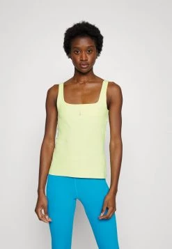 Nike Performance Damen THE YOGA LUXE TANK - Top - Gelb
