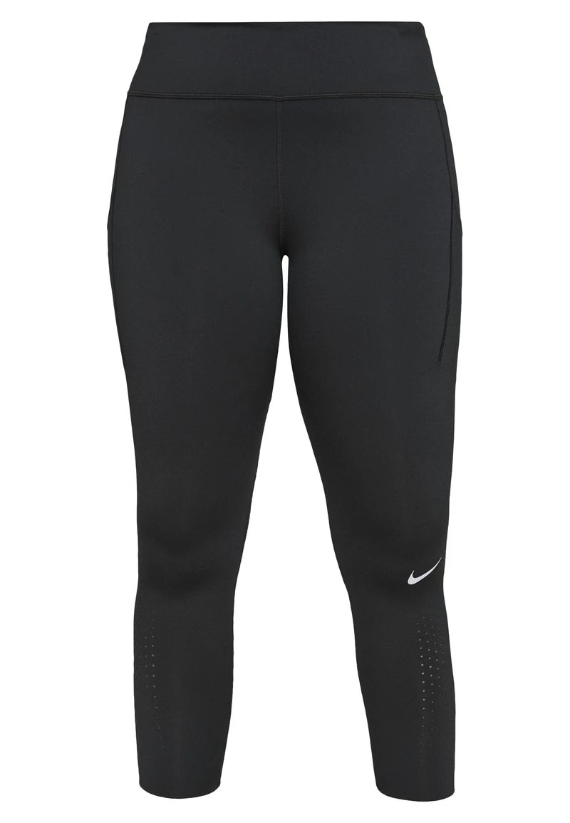 Nike Performance Damen EPIC PLUS - Tights - Black/silver 5 Nike Performance Damen EPIC PLUS - Tights - Black/silver – Bild 5
