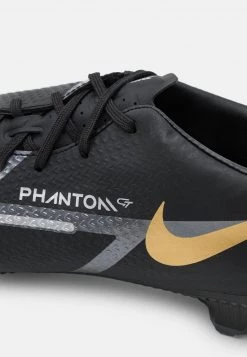 Nike Performance PHANTOM GT2 ACADEMY FG/MG - Fußballschuh Nocken - Black/metallic Dark Grey/metallic Gold | Unisex -Angebote Nike Store 5ca940227f1447cd89b542e8e406772e