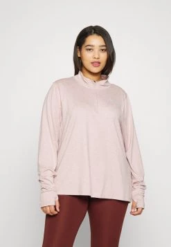 Nike Performance Damen ELEMENT - Langarmshirt - Pink Oxford/light Soft Pink/heather/silver