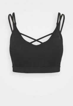 Nike Performance Damen INDY STRAPPY BRA - Sport-BH Mit Leichter Stützkraft - Black -Angebote Nike Store 5dd839023eda490f881883ff432bc27f