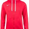 Nike Performance CLUB19 HERREN - Sweatjacke - University Red / White