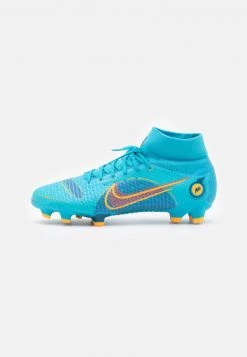 Nike Performance Unisex MERCURIAL 8 PRO FG - Fußballschuh Nocken - Chlorine Blue/laser Orange/marina