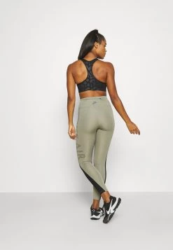 Nike Performance Damen LEOPARD SHINE BRA - Sport-BH Mit Mittlerer Stützkraft - Black -Angebote Nike Store 5e5dc21e018245ada7891e988dc1e307