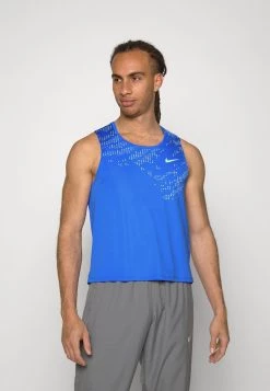 Nike Performance MILER TANK - Top - Medium Blue/light Marine | Herren