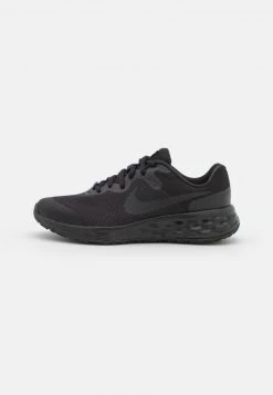 Nike Performance REVOLUTION 6 UNISEX - Laufschuh Neutral - Black/dark Smoke Grey