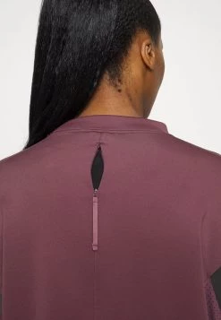 Nike Performance Damen RUN CREW - Sweatshirt - Dark Wine/black/pale Coral -Angebote Nike Store 5ee59ad3afba47329e7ad849f02189c8