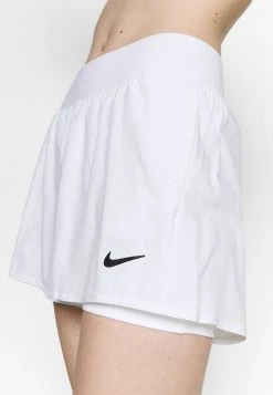 Nike Performance NIKECOURT DRI-FIT VICTORY DAMEN-TENNISSHORTS - Kurze Sporthose - White/black -Angebote Nike Store 5f0b0fe2e79848e78c4a4eaa82289e58