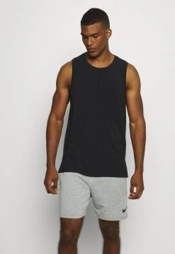 Nike Performance Herren TANK - Sport T-shirt - Black/iron Grey