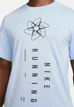 Nike Performance Herren TEE RUN DIVISION - T-Shirt Print - Hellblau -Angebote Nike Store 5f12639eed8d40fc912d81afda9d5d84