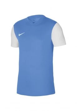 Nike Performance Herren TIEMPO PRE - Sport T-shirt - Blauweiss
