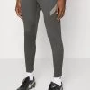 Nike Performance Herren LIVERPOOL FC - Tights - Anthracite/smoke Grey/chrome Yellow