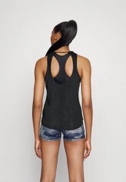 Nike Performance Damen ONE TANK - Top - Black/white -Angebote Nike Store 606ebb43f8dd4a9aa70e393402c66f36