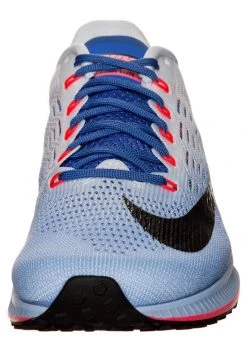 Nike Performance Damen AIR ZOOM ELITE 9 - Laufschuh Neutral - Black/white/medium Blue -Angebote Nike Store 611c0bb5286a430f876ba3bc696712c0