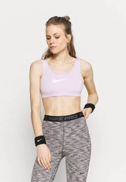 Nike Performance BRA - Sport-BH Mit Mittlerer Stützkraft - Iced Lilac/light Violet | Damen