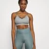Nike Performance Damen INDY STRAPPY BRA - Sport-BH Mit Leichter Stützkraft - Particle Grey/pure/platinum Tint