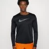 Nike Performance Herren MILER - Langarmshirt - Black