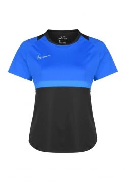 Nike Performance Damen DRY - T-Shirt Print - Anthracite / Photo Blue / White