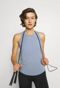 Nike Performance Damen ONE LUXE - Top - Ashen Slate -Angebote Nike Store 628ba27f120742d5bcb058020996d9cc