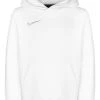 Nike Performance Unisex KAPUZENSWEATS FLC PARK20 PO - Kapuzenpullover - White Wolf Grey