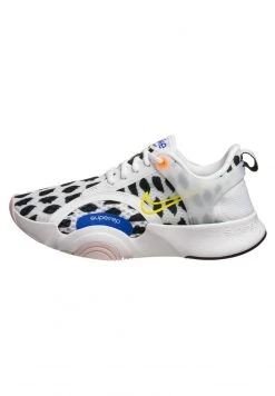 Nike Performance SUPERREP - Trainingsschuh - White Yellow Strikeblack Racer Blue Regal Pink Total Orange | Damen
