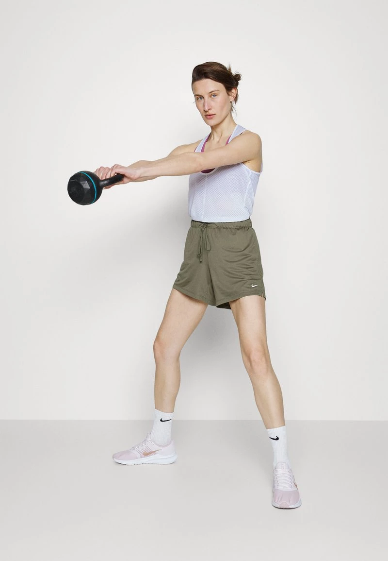 Nike Performance Damen ONE TANK - Top - White/atomic Green 2 Nike Performance Damen ONE TANK - Top - White/atomic Green – Bild 2