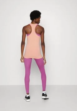 Nike Performance Damen AURA SLIM - Top - Madder Root
