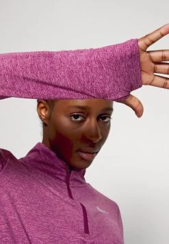 Nike Performance ELEMENT - Langarmshirt - Sangria Light Bordeaux Heather | Damen -Angebote Nike Store 6307b1900c40499cb832b81abea492b6