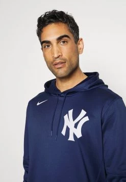Nike Performance Herren NEW YORK YANKEES WORDMARK THERMA PERFORMANCE - Kapuzenpullover - Midnight Navy -Angebote Nike Store 633e42d08d57402799c29626be2de7b9