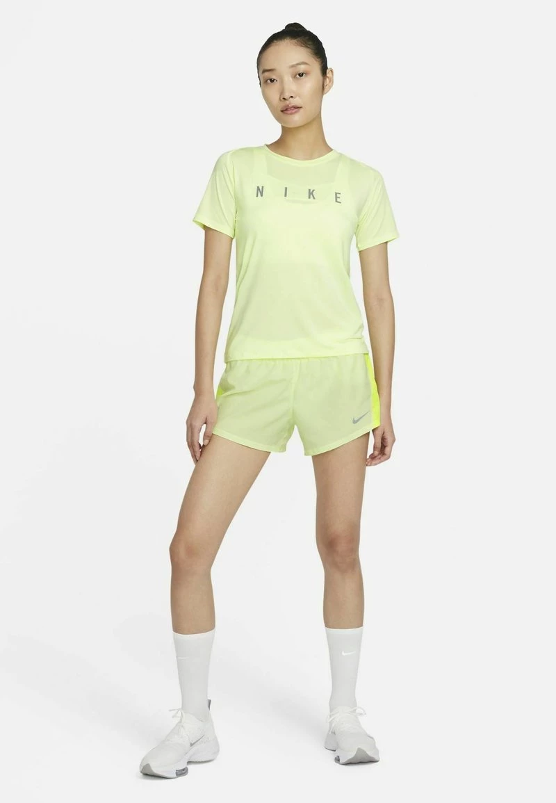 Nike Performance Damen MILER - T-Shirt Print - Barely Volt 2 Nike Performance Damen MILER - T-Shirt Print - Barely Volt – Bild 2