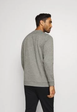 Nike Performance CREW - Sweatshirt - Dark Grey Heather/black | Herren -Angebote Nike Store 639ec020515c47caa6acaeeadb5ac725