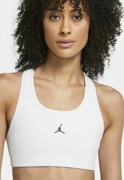 Nike Performance JORDAN JUMPMAN - Sport-BH Mit Mittlerer Stützkraft - White/black | Damen -Angebote Nike Store 63a6e730747646daba0001fa6947543c