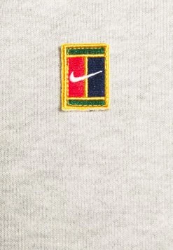 Nike Performance Herren HOODIE HERITAGE - Kapuzenpullover - Grey Heather/gorge Green -Angebote Nike Store 63d4563961f248d5bc2110f4eef9ef0a