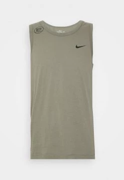 Nike Performance Herren DRY TANK SOLID - Sport T-shirt - Light Army/black