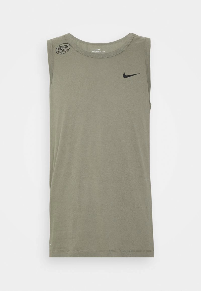 Nike Performance Herren DRY TANK SOLID - Sport T-shirt - Light Army/black 1 Nike Performance Herren DRY TANK SOLID - Sport T-shirt - Light Army/black
