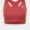 Nike Performance Damen BRA - Sport-BH Mit Mittlerer Stützkraft - Canyon Rust/white