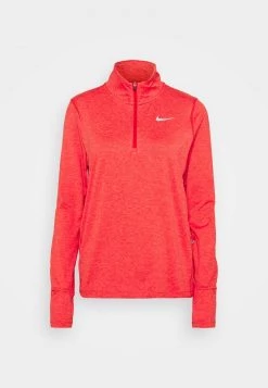 Nike Performance Damen ELEMENT - Langarmshirt - Chile Red/magic Ember/heather/silver -Angebote Nike Store 649b6dec72a645578e4d1f9f547ef72e