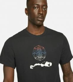 Nike Performance KYRIE LOGO - Sport T-shirt - Black | Herren -Angebote Nike Store 64ec19f5934048d8b7109f0619b7261f