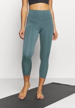 Nike Performance Damen THE YOGA - Tights - Hasta/dark Teal Green