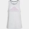 Nike Performance Damen TRAIL TANK - Top - Light Smoke Grey/grey Fog/heather/plum Fog