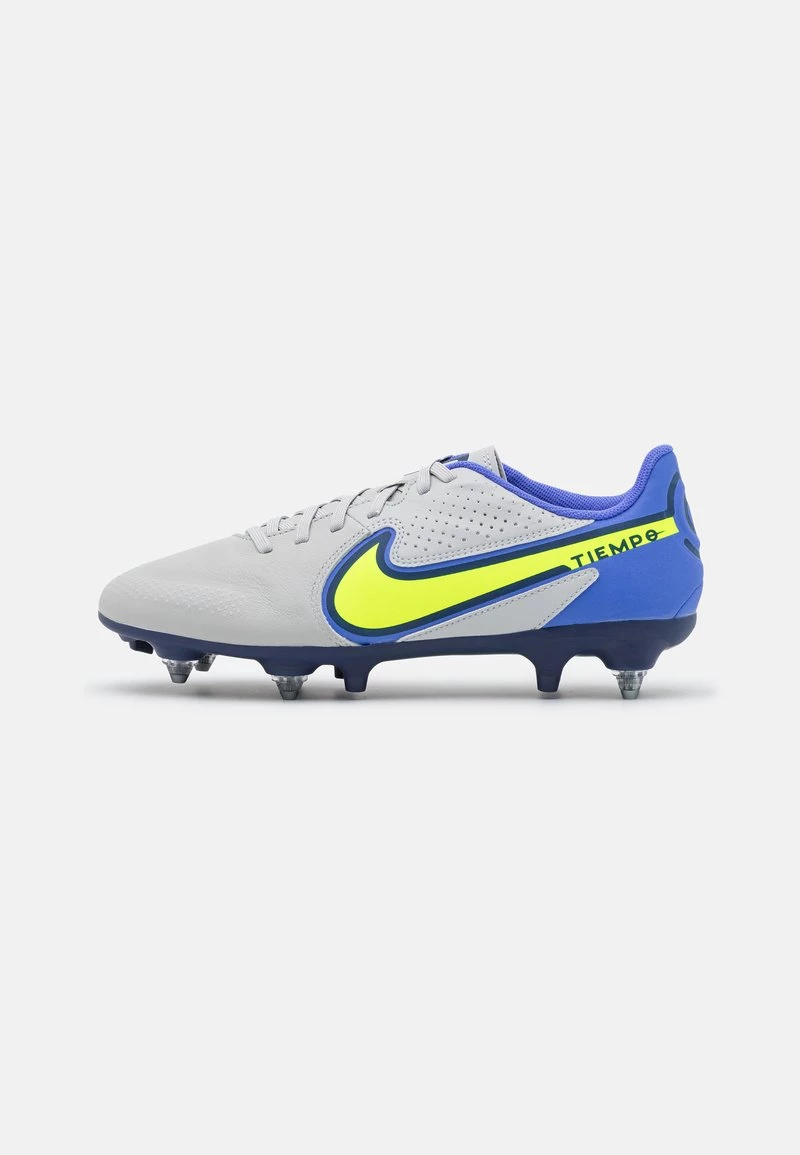 Nike Performance Herren TIEMPO LEGEND 9 ACADEMY SG-PRO AC - Fußballschuh Stollen - Grey Fog/volt/sapphire 1 Nike Performance Herren TIEMPO LEGEND 9 ACADEMY SG-PRO AC - Fußballschuh Stollen - Grey Fog/volt/sapphire