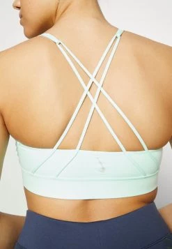 Nike Performance Damen LUXE BRA - Sport-BH Mit Mittlerer Stützkraft - Mint Foam/grey Fog -Angebote Nike Store 6601d60ef59f4ab9b5f6857c141e19f8